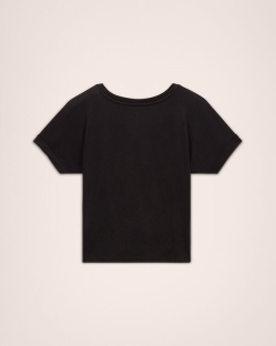 Camisetas Converse Knit Top Para Niña - Negras | Spain-4863